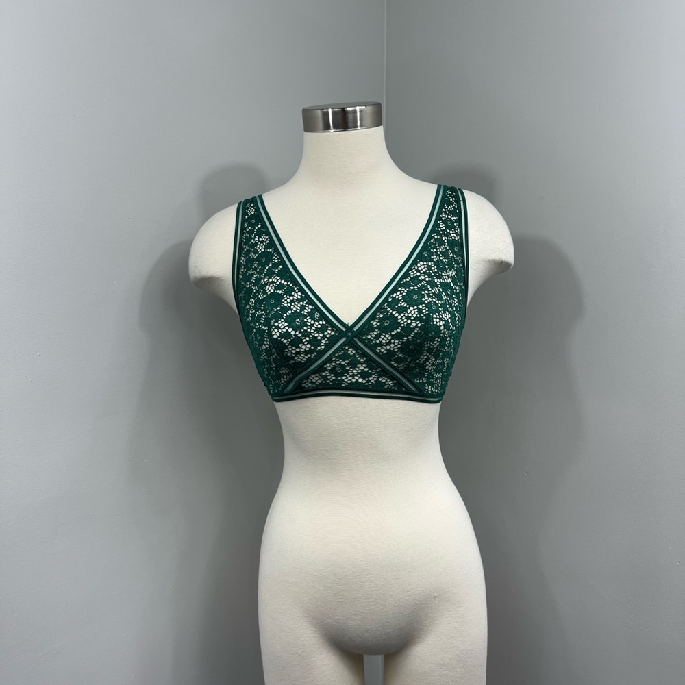 VS Green Lace‎ Bralette